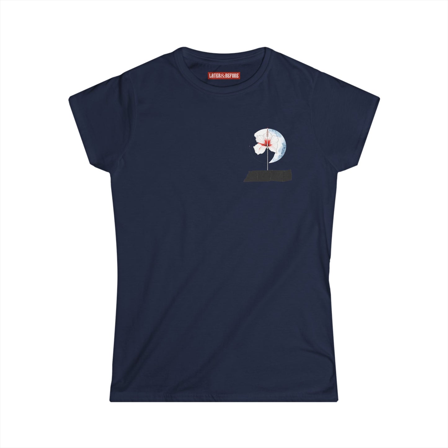 Flower Moon High - Cotton T-Shirt - for Her
