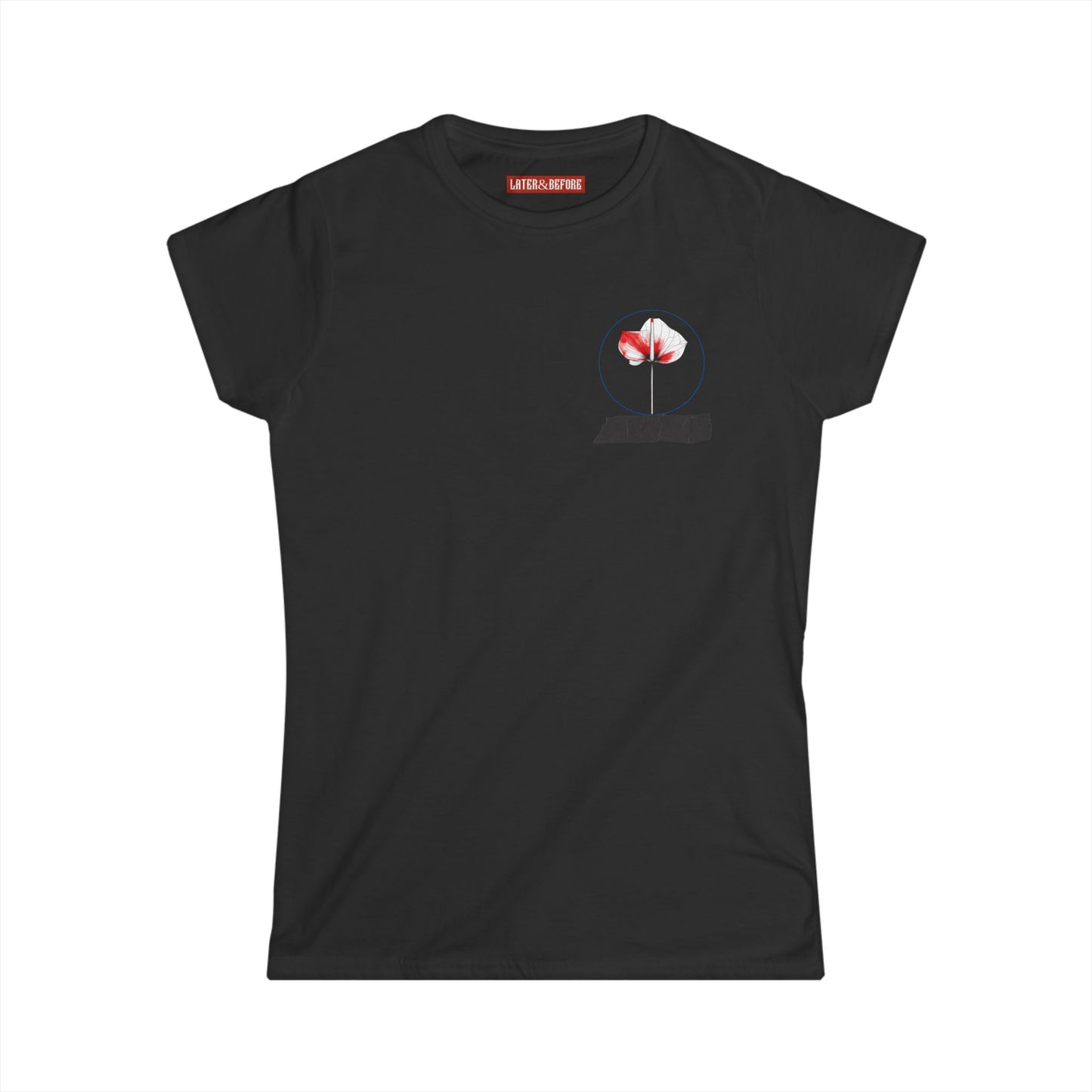 Flower Moon Softstyle Cotton T-Shirt