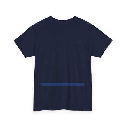 Stripes & Moon - Cotton T-Shirt - Relaxed
