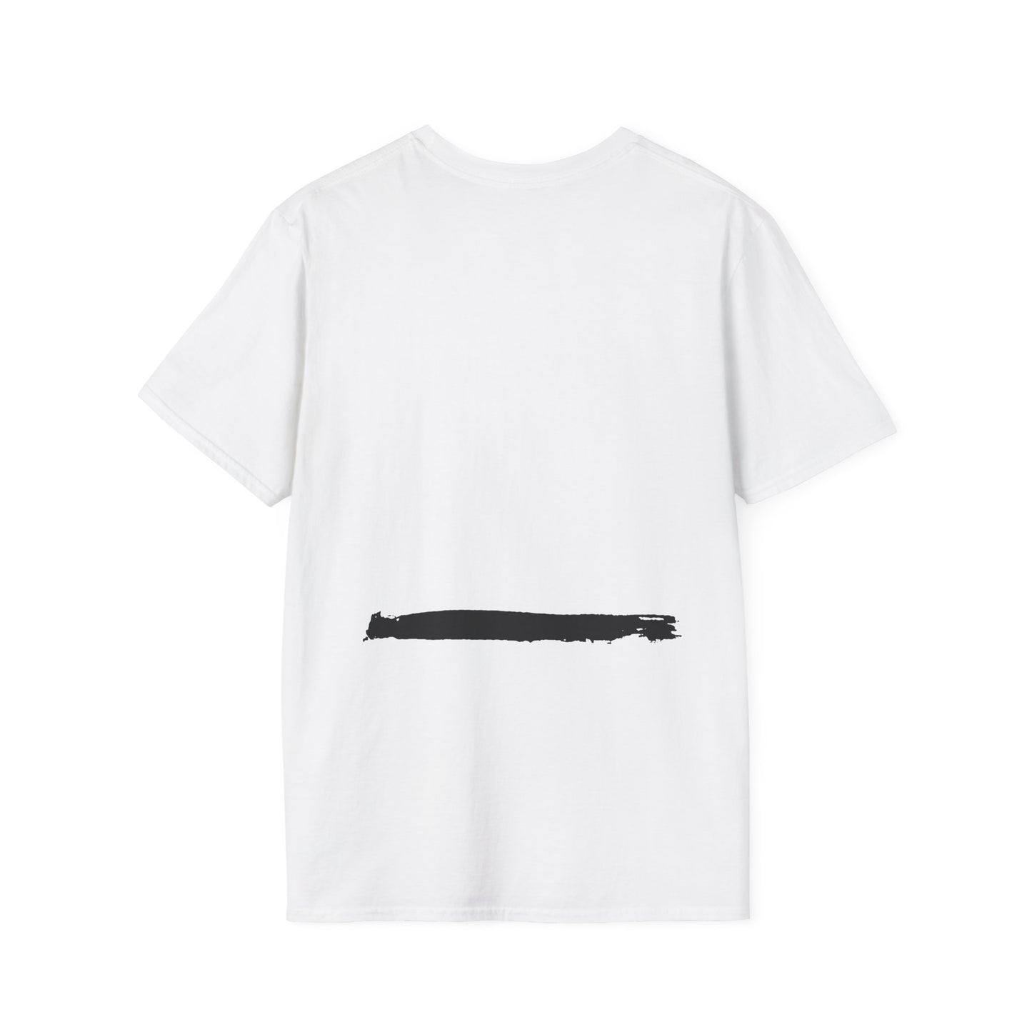 White t-shirt with a black horizontal line on the back

Minimalist Later&Before cotton t-shirt in 100% ring-spun cotton. Soft, durable, and ethically sourced. Seamless construction for a versatile everyday essential.