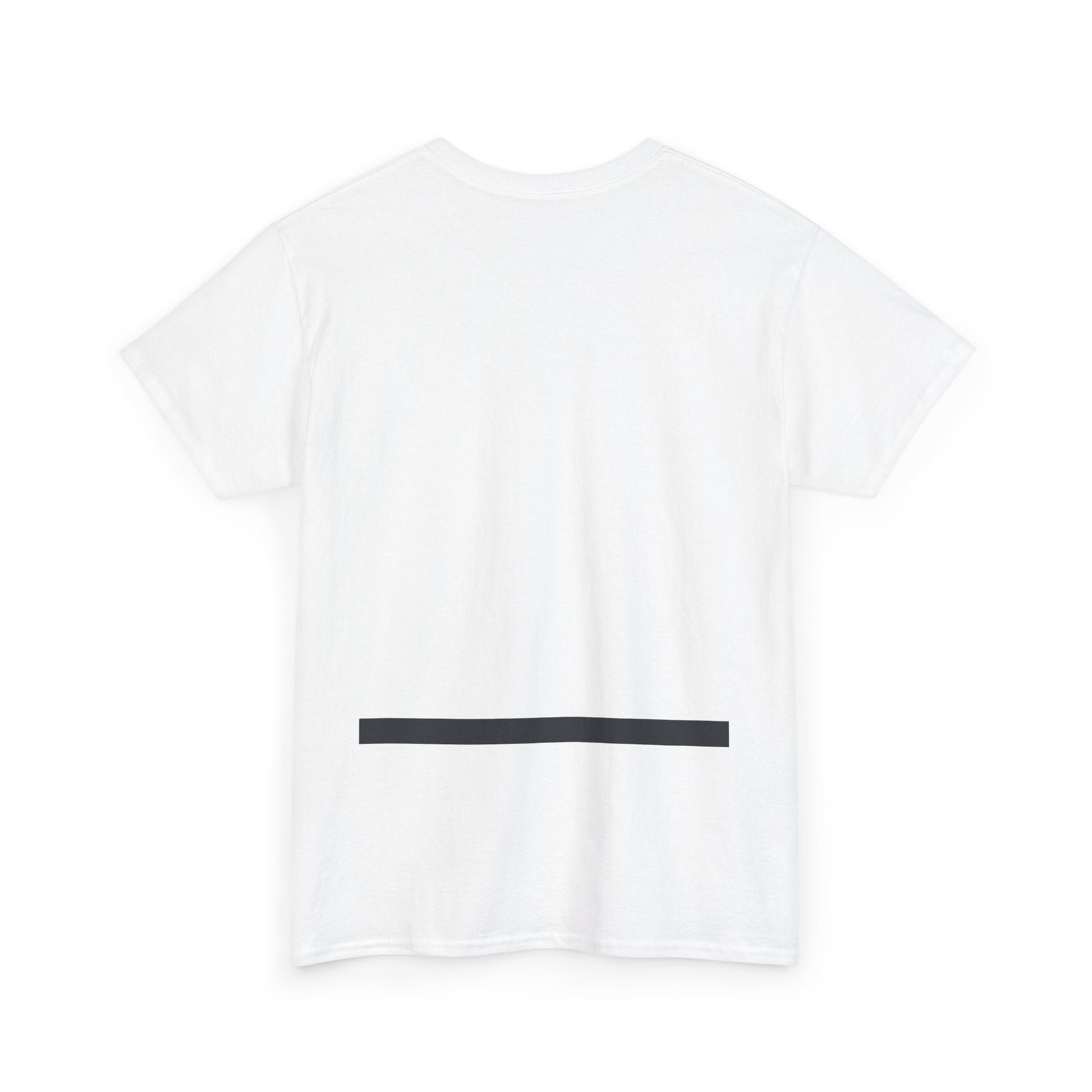 White t-shirt with a black line design on the back

Relaxed fit cotton t-shirt in 100% ring-spun cotton. Soft, heavyweight fabric. Ethically sourced everyday essential.